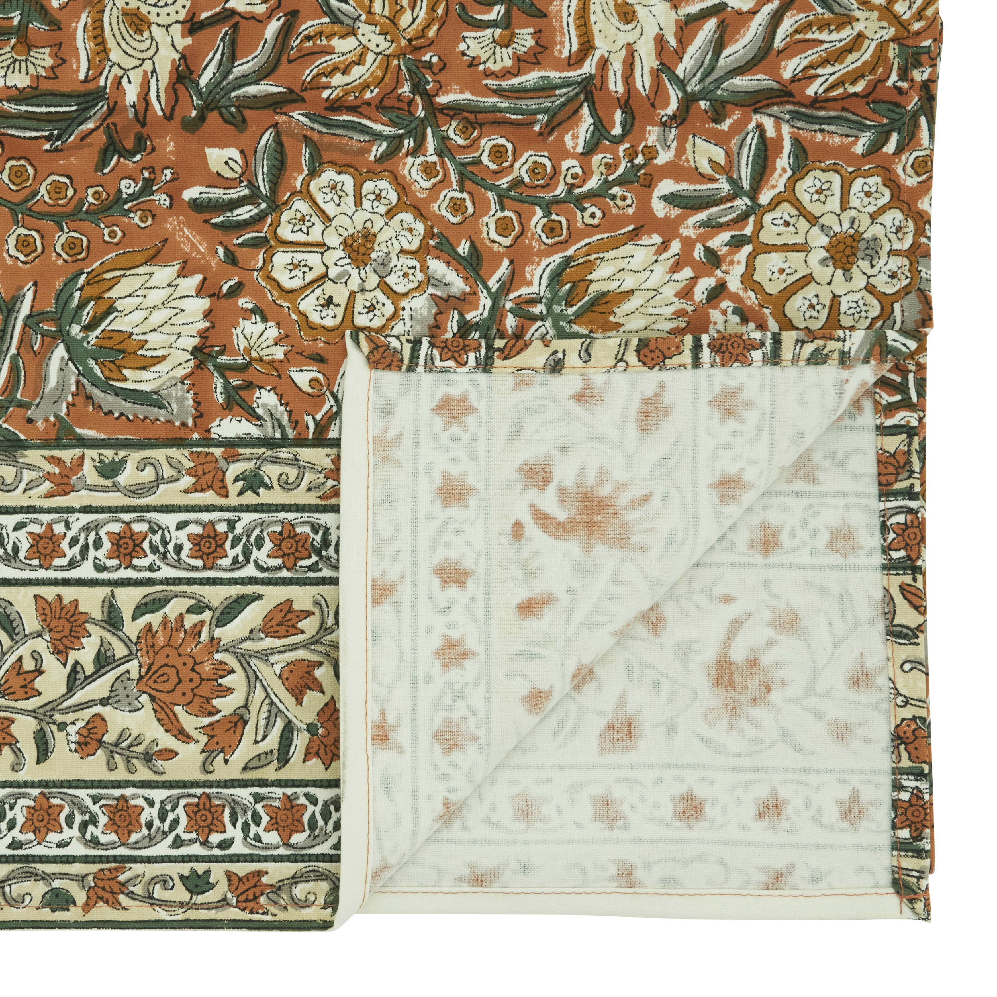 Timeless Printed Floral Decorative Table Runner