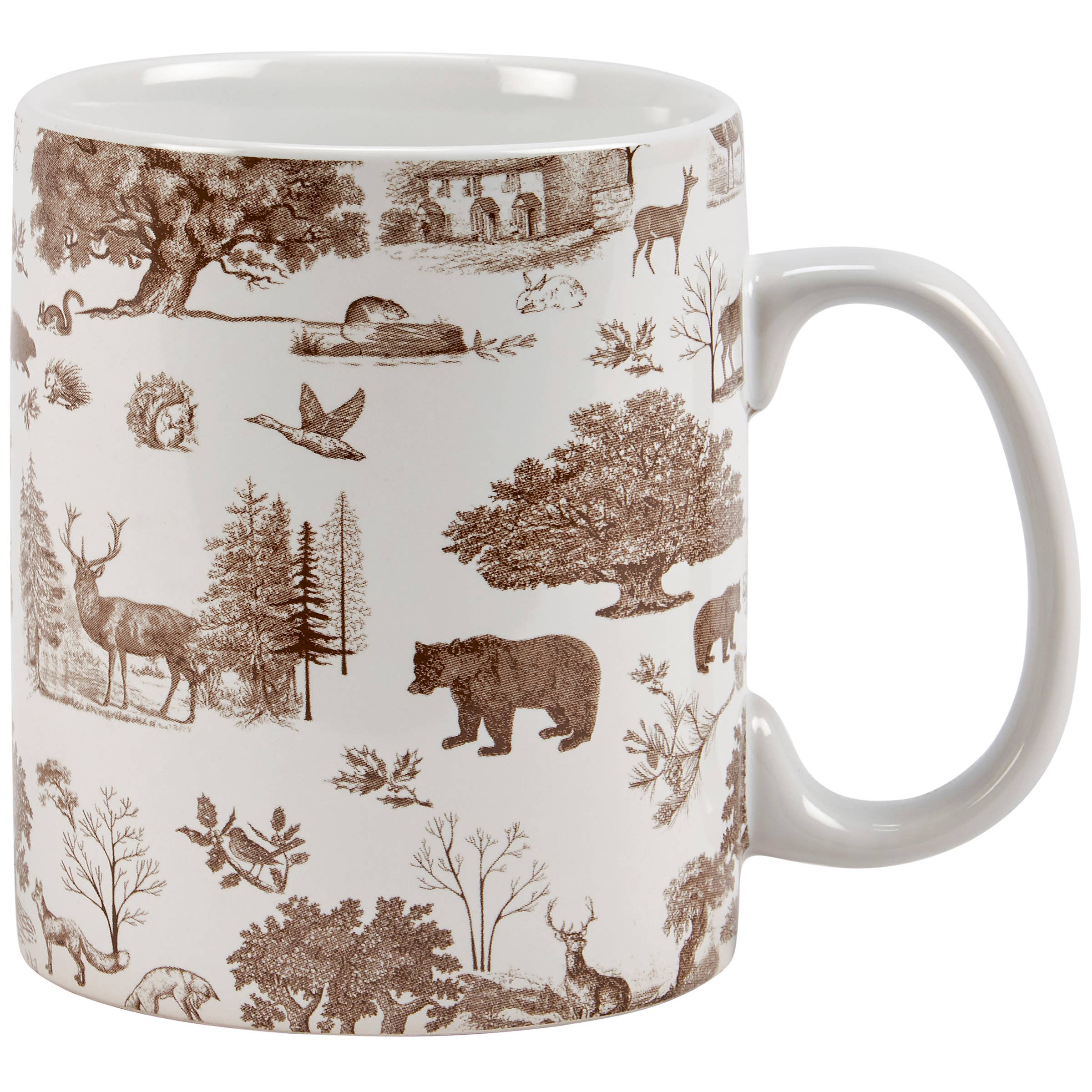 Cabin Toile Mug
