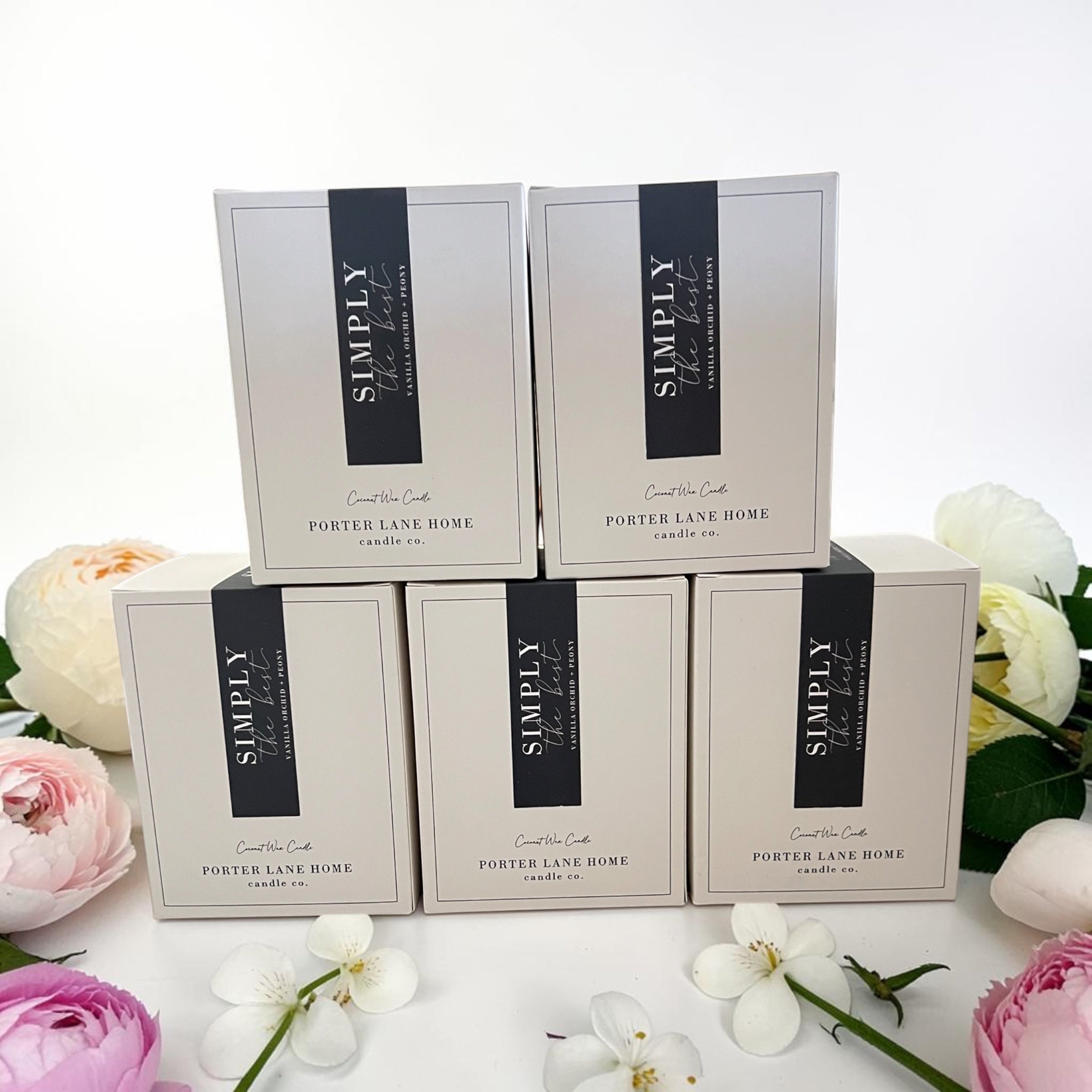 Simply The Best | Vanilla Orchid + Peony Candle | Signature