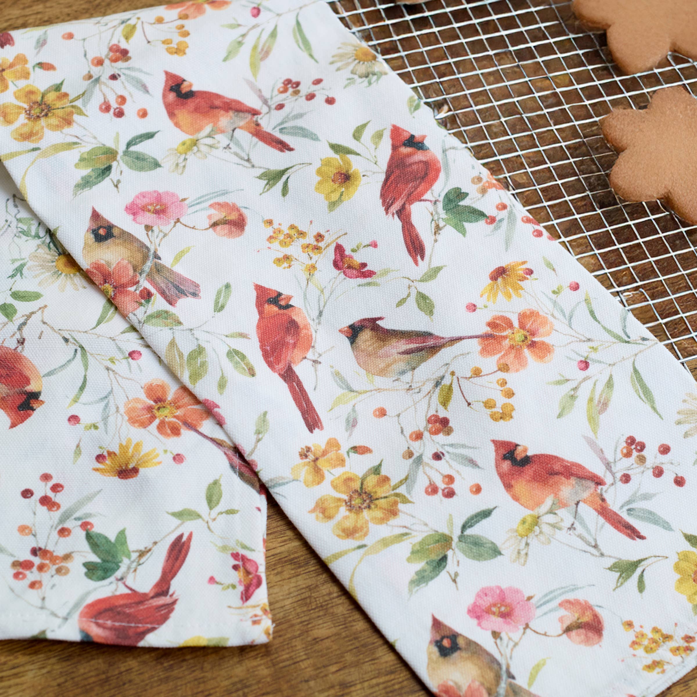 Everyday Cardinals Kitchen Towel