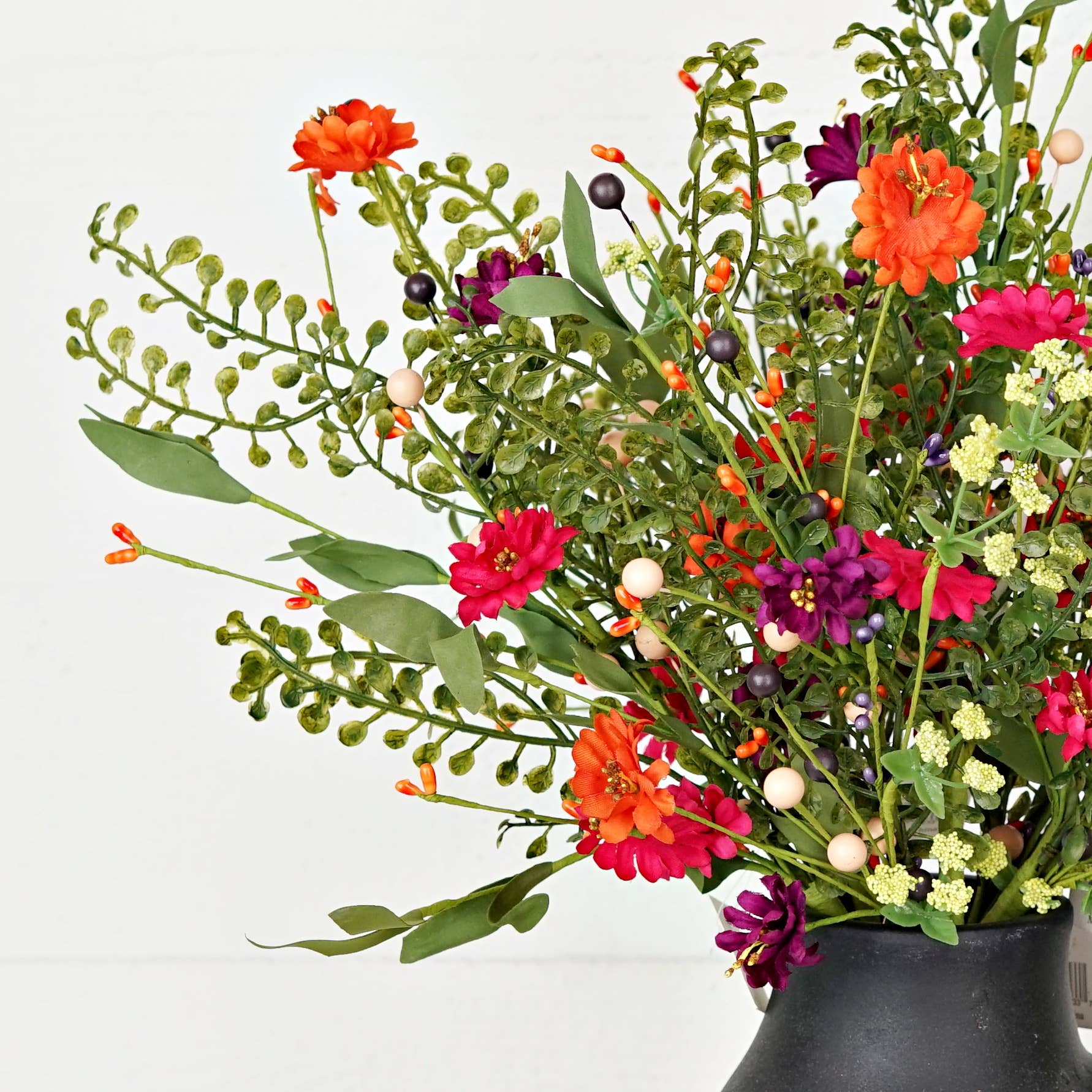 Bush-Mix Hibiscus with Boxwood 18"