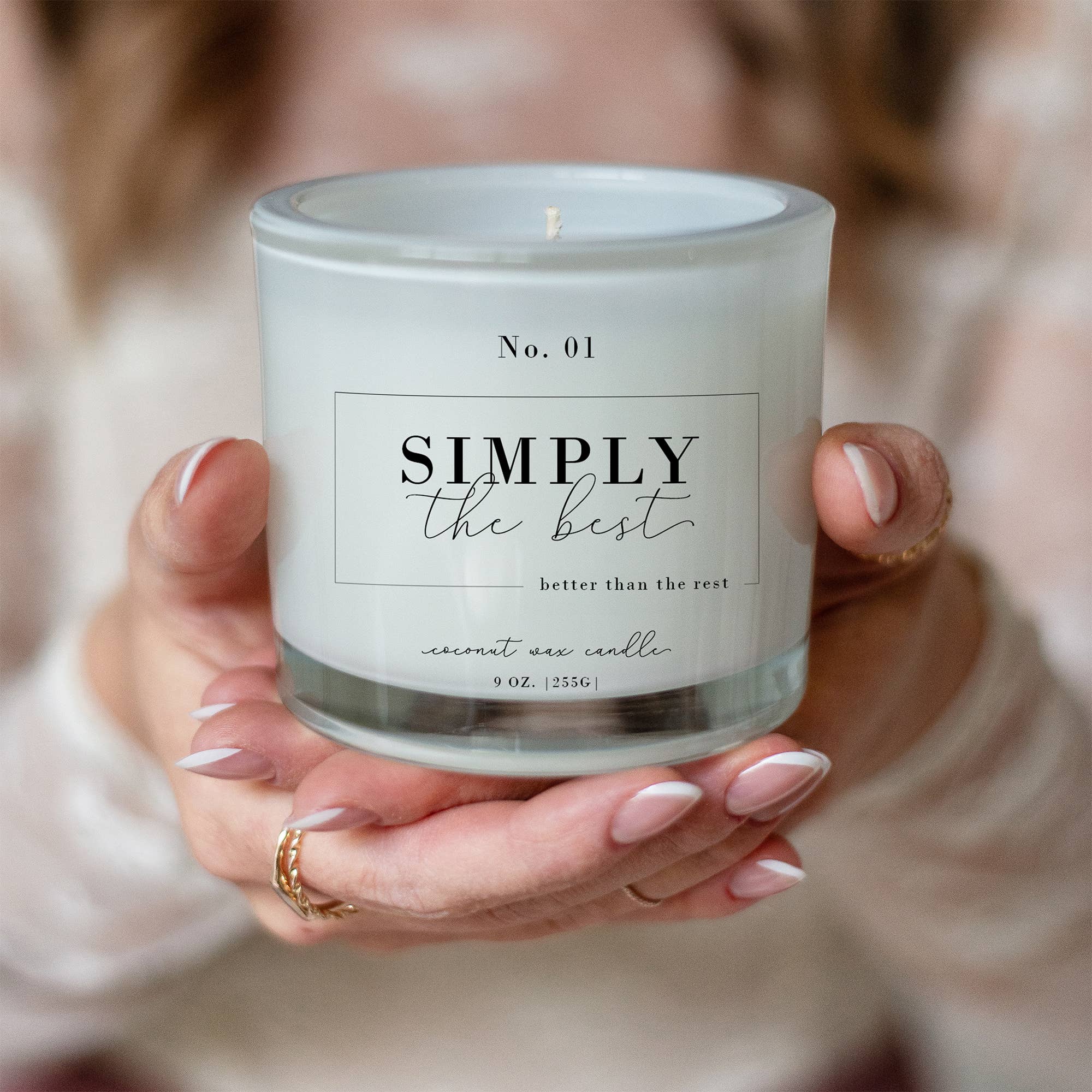 Simply The Best | Vanilla Orchid + Peony Candle | Signature