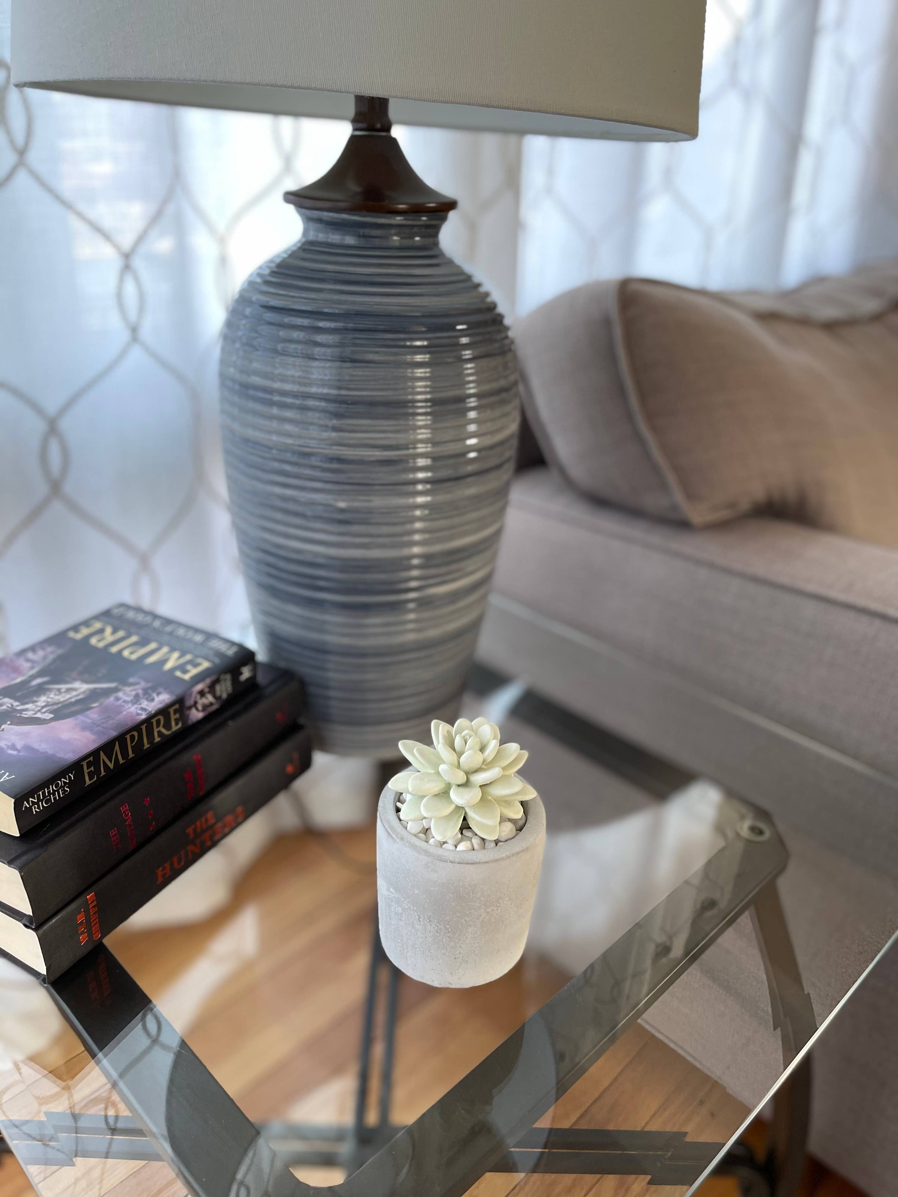 Succulent in Planter Diffuser Gift Set for Home Decor