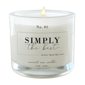 Simply The Best | Vanilla Orchid + Peony Candle | Signature