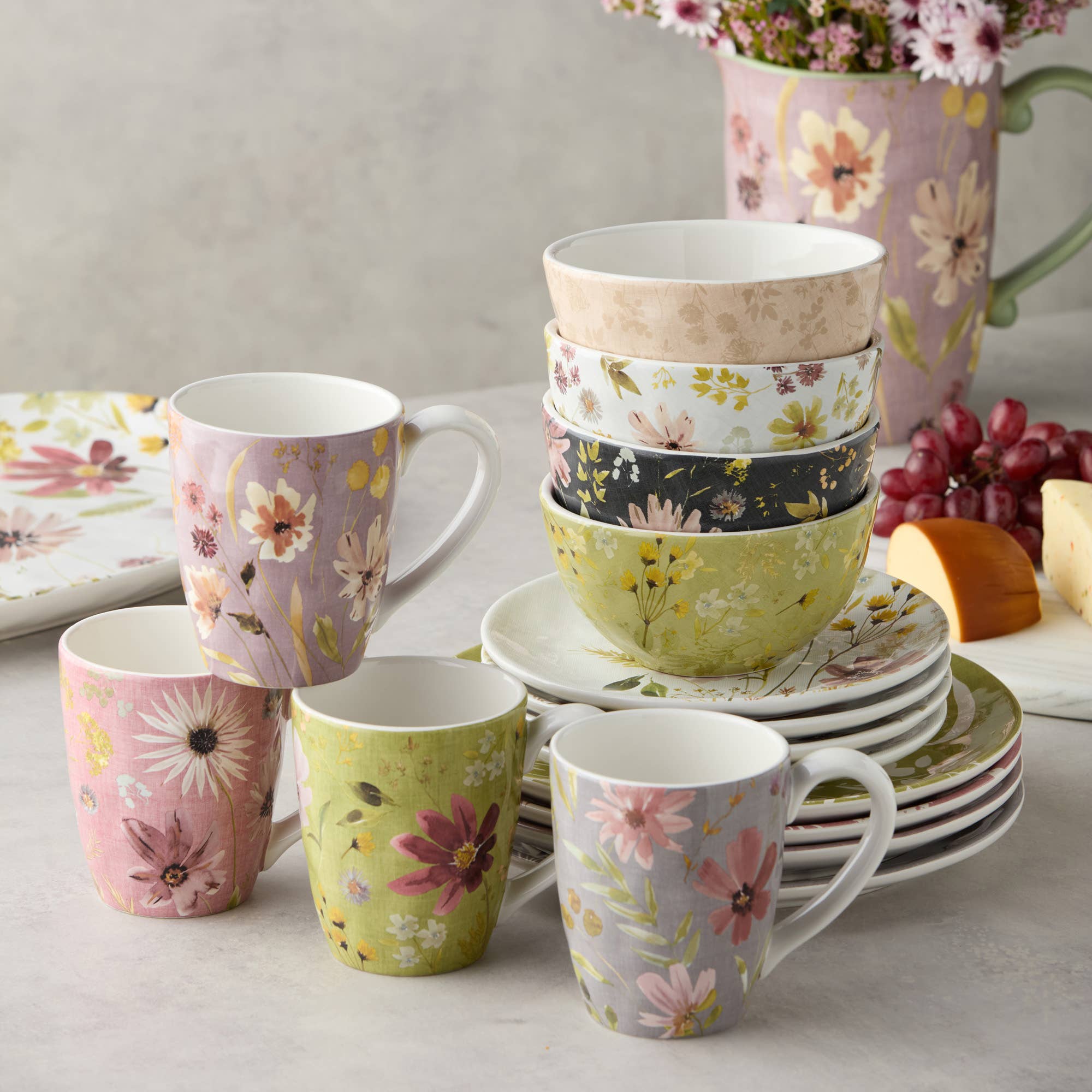 Wildflowers Mug 16 oz.