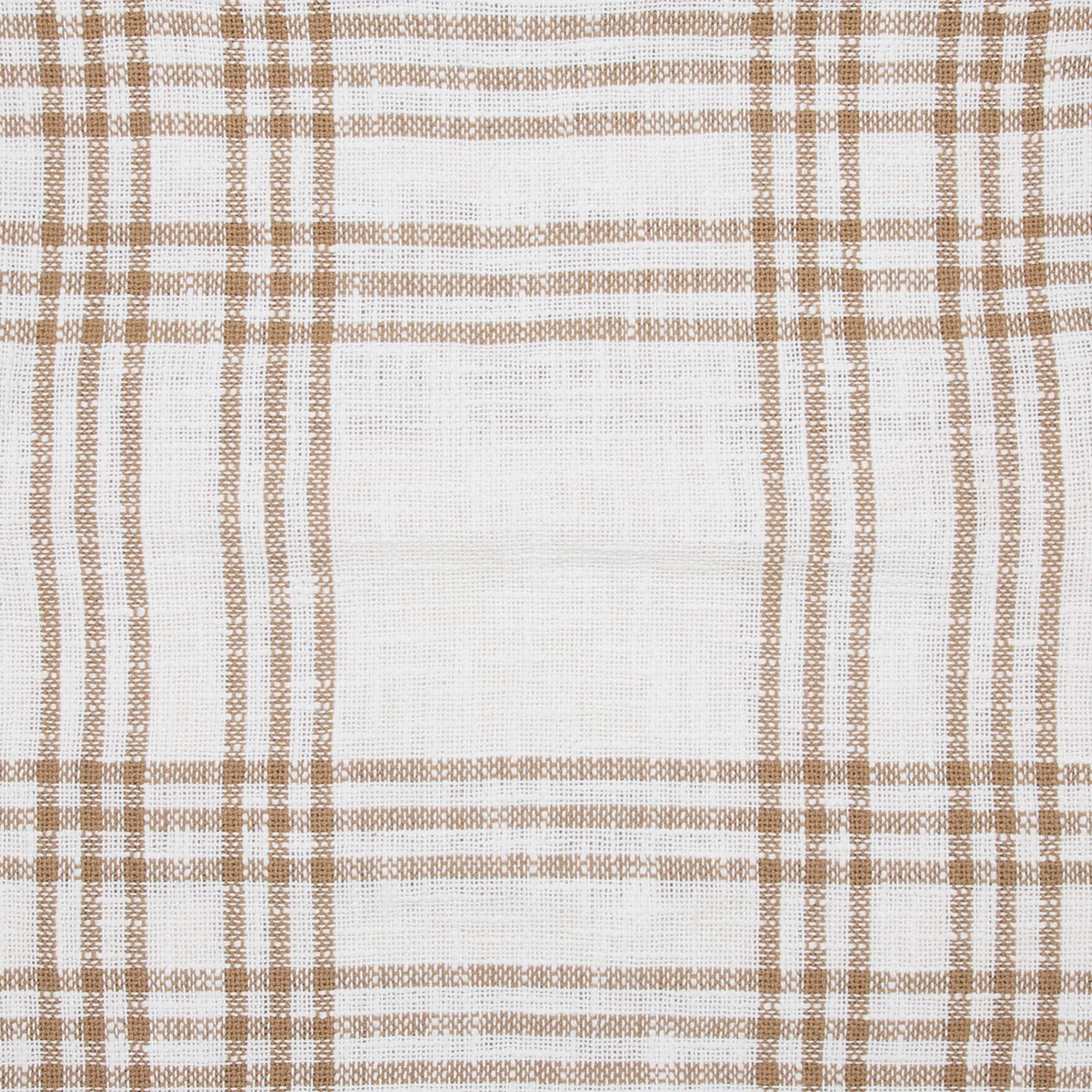 Wheat Plaid Woven Throw 50x60
