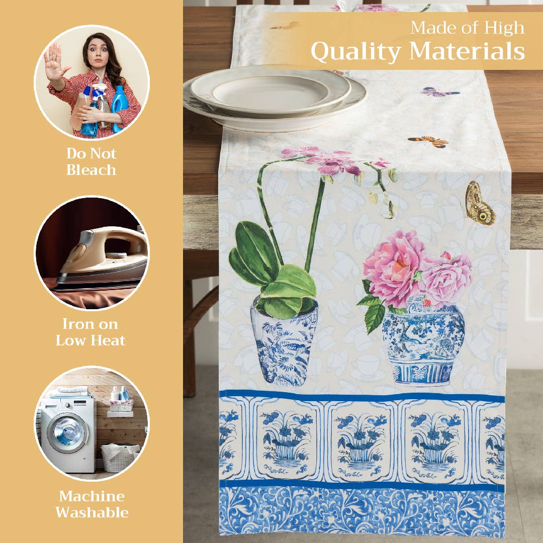 Table Runner 100% Cotton - Double Layer - Canton