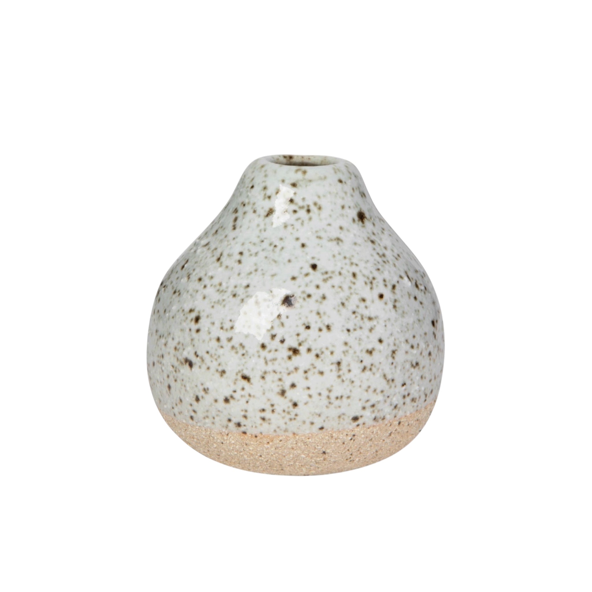 Fleck Ceramic Bud Vase