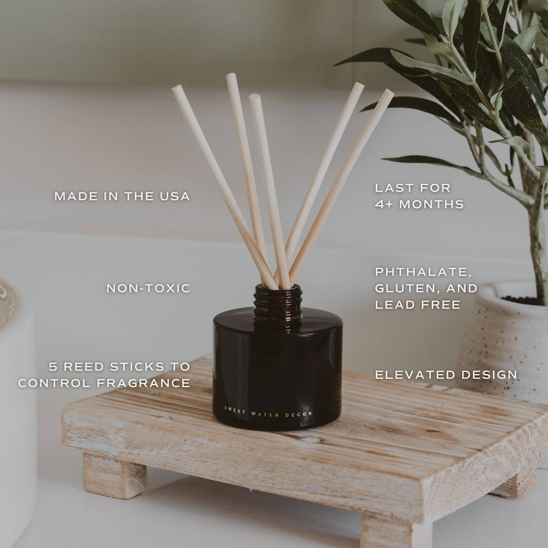 Farmhouse Reed Diffuser - Fall Decor & Gifts