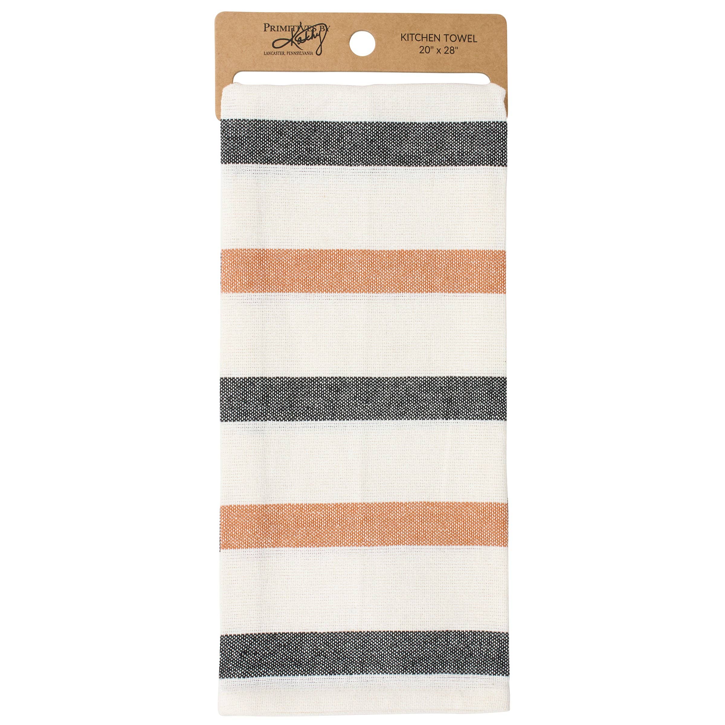 Halloween Stripe Kitchen Towel