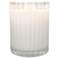 Weekend | Leather + Cardamom Fluted Coconut Wax Candle