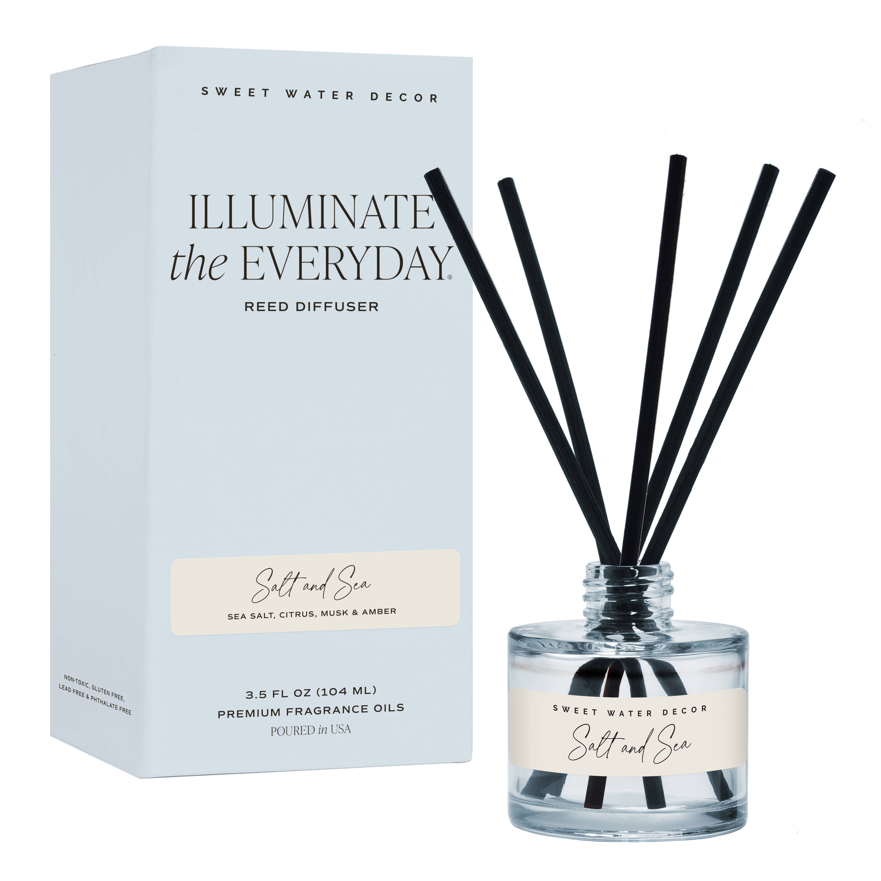 *NEW* Salt and Sea Reed Diffuser - Home Decor & Gifts