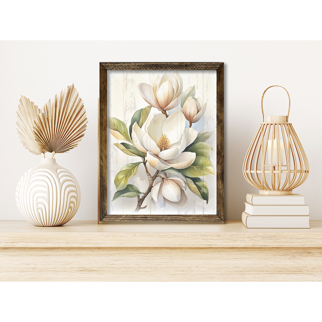 Timberland Framed Flowers Wall Art