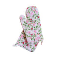 Botanical Berry Cotton Oven Mitt & Potholder Set
