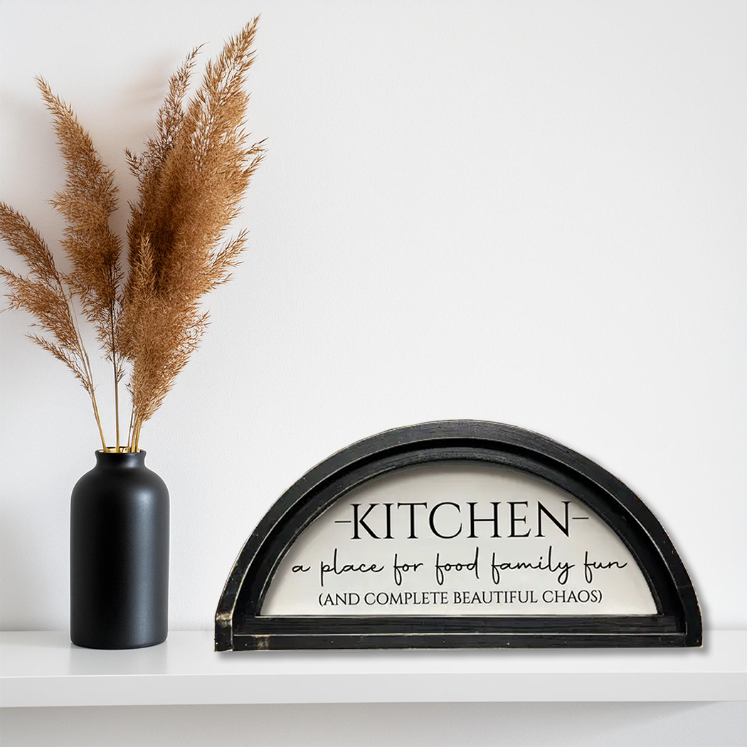 Framed Canvas Kitchen Chaos