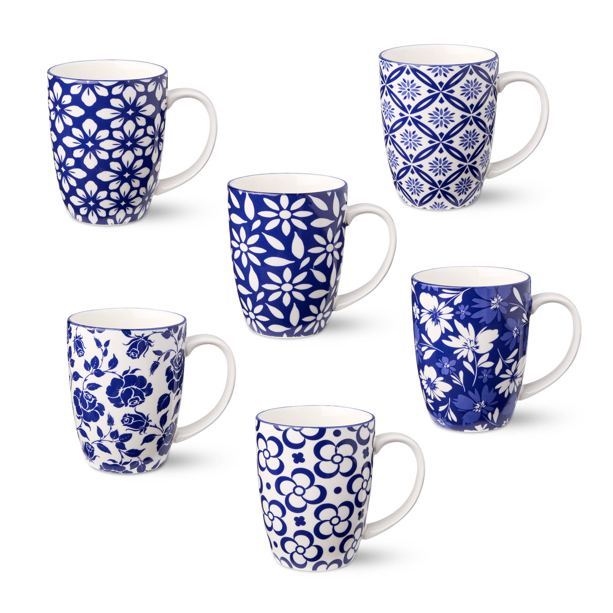 Madison  Mugs 6 asst. 14 oz