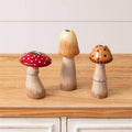 Mushroom Bud Vases (Pk/03 Ast)