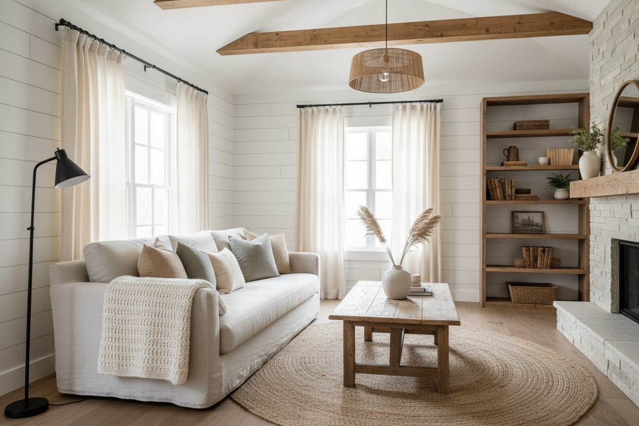 Modern Farmhouse Living Room